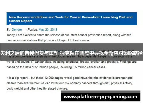 失利之后的自我修复与重塑 捷克队在调整中寻找全新应对策略路径
